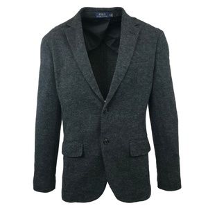 Polo Ralph Lauren Men's Wool Blend Charcoal Blazer